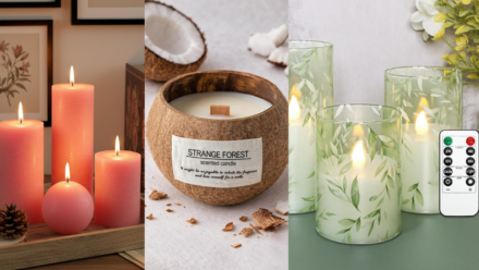 7 Decorative Candles for a Cozy Bathroom