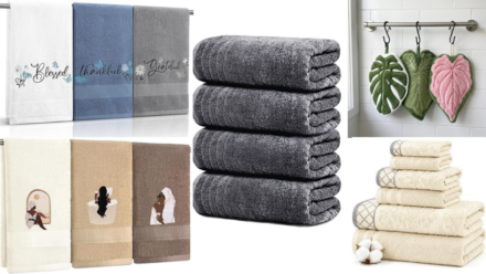 5 Decorative Towels to Elevate Your Bathroom